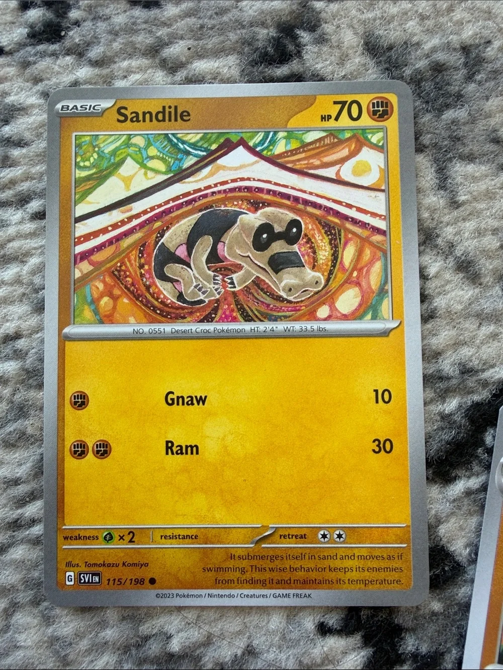 Sandile, Krokorok, Krookodile Evolution Lot | Scarlet & Violet Base Set |✨5/$25✨